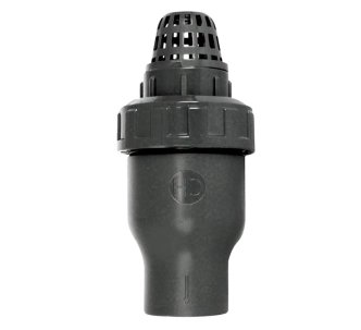 Обратный клапан ПВХ Coraplax пружинный с фильтром d 90