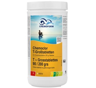 Chemoform T-Grosstabletten хлор длительного действия в таблетках 200г 1 кг