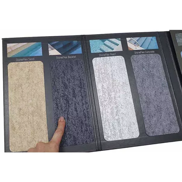 HaogenPlast StoneFlex Bazelete ПВХ пленка для бассейна (лайнер) с акриловым лаковым покрытием 1,65 м - Фото №8