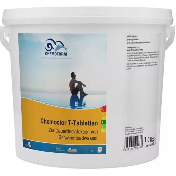 Chemoform T-Tabletten хлор тривалої дії, 20г, 10 кг