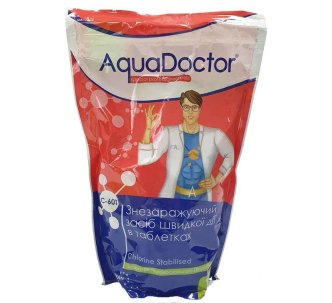AquaDoctor C60T быстрорастворимый хлор в таблетках 1 кг