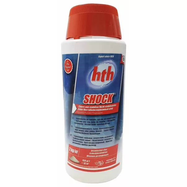 hth SHOCK powder хлор шок порошок 2 кг - Фото №2