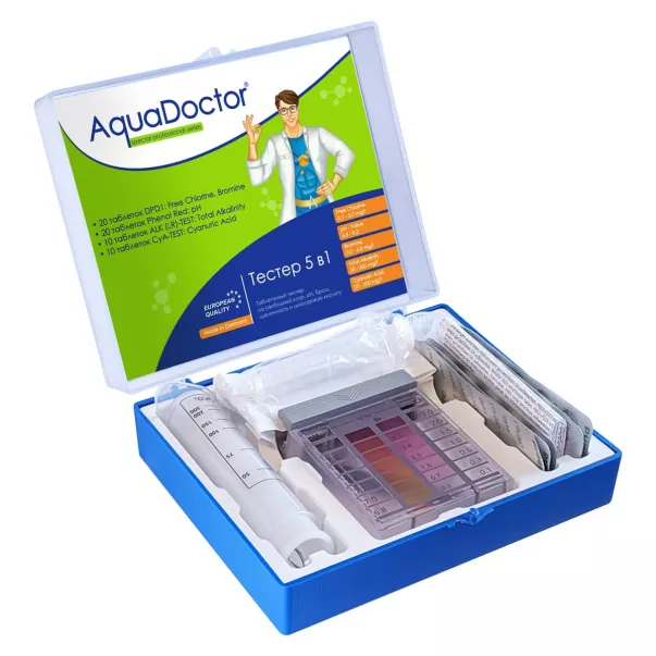 AquaDoctor 5 в 1 Тестер для бассейна - Фото №4