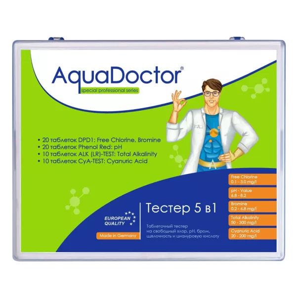 AquaDoctor 5 в 1 Тестер для бассейна - Фото №3