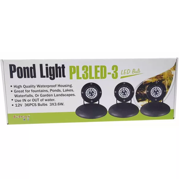 Jebao PL3LED-3 White прожектор для пруда светодиодный - Фото №9