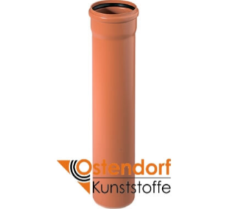 Ostendorf труба DN110х3000 мм для наружной канализации