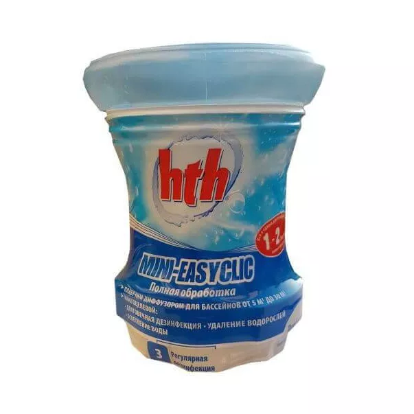 HTH easyclic хлор длительного действия 5 в 1, 1,6 кг