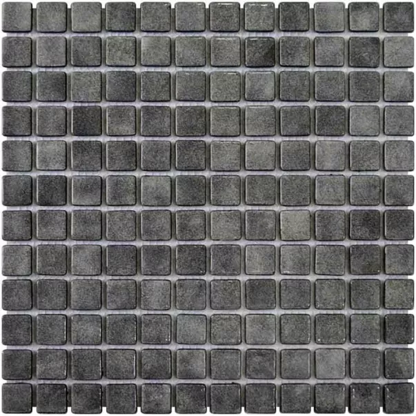 Aquaviva Stone Gray стеклянная мозаика для бассейна на сетке