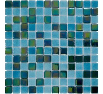 Aquaviva Jamaika Metal стеклянная мозаика для бассейна на сетке