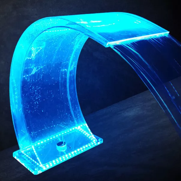 Aquaviva 700х500 мм, RGB LED водопад для бассейна - Фото №6