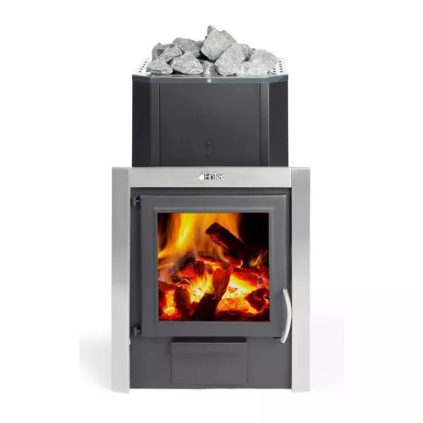 FinTec Finn MH 15.9 кВт дровяная каменка с выносной топкой