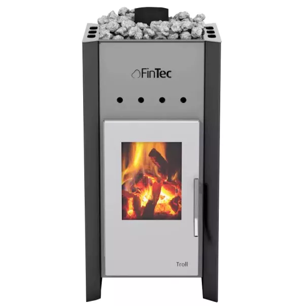 FinTec Holz-Saunaofen Troll 7.8 кВт дровяная каменка