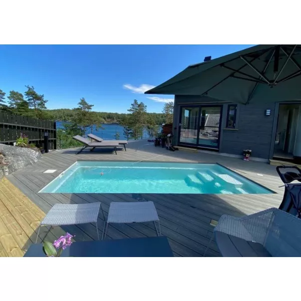 Rhino Pools JOY композитный бассейн 5,5*2,6 м  - Фото №4