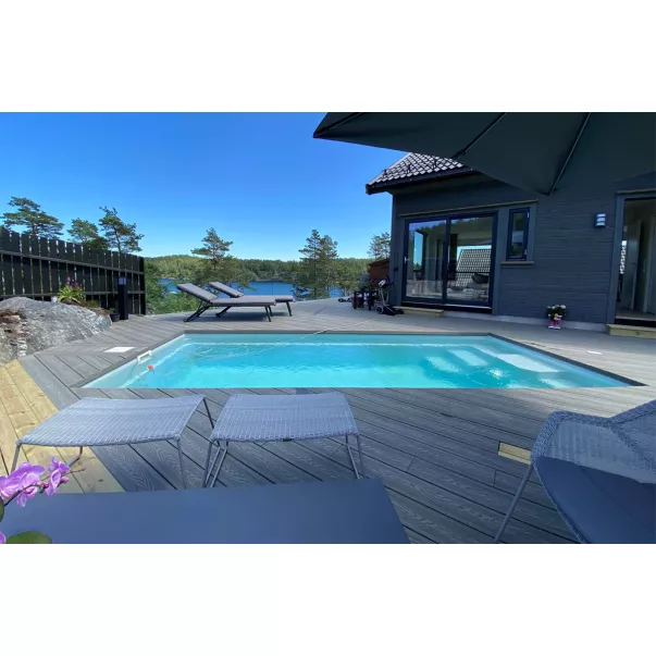 Rhino Pools JOY композитный бассейн 5,5*2,6 м  - Фото №2