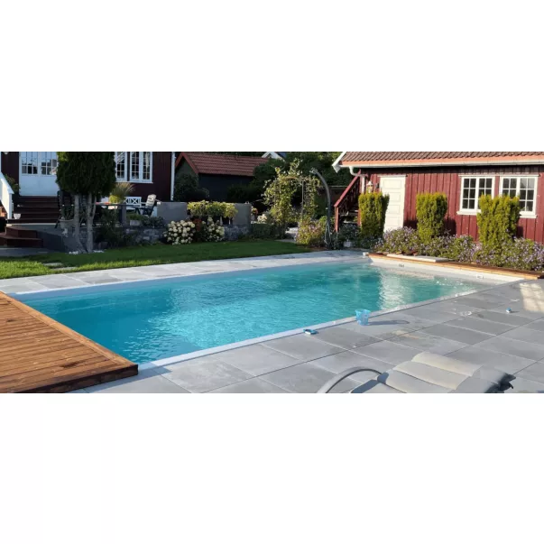 Rhino Pools Monaco 1000 композитный бассейн 10*3.7 м - Фото №3