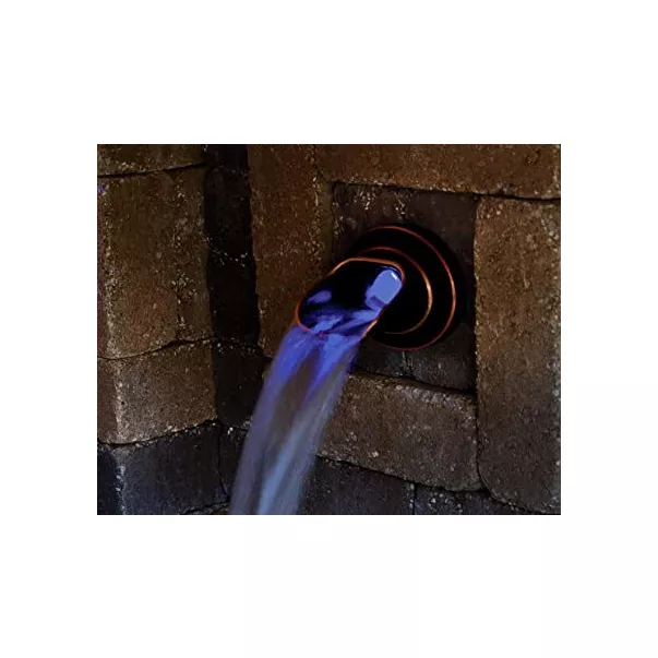OASE Wall Spout Ellipse Bronze источник водопада из латуни в стене, имитация бронзы входное соединение 1 ½
