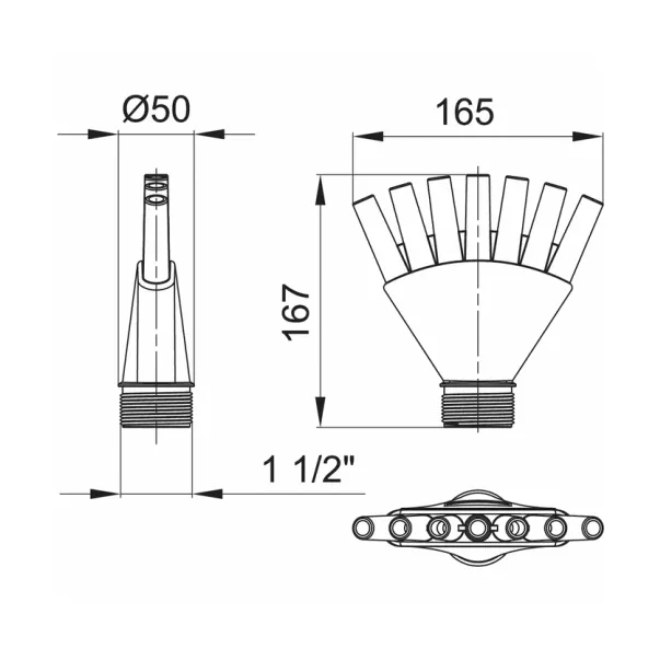 OASE Finger Nozzle 7-15E Многоструйная форсунка - Фото №5