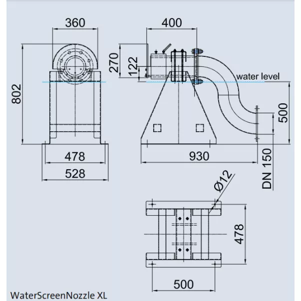 OASE Water Screen Nozzle XL Форсунка 