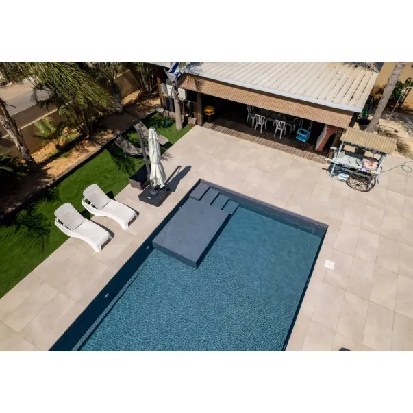 Haogenplast StoneFlex Concrete ПВХ пленка для бассейна (лайнер) с акриловым лаковым покрытием 1.65м - Фото №5