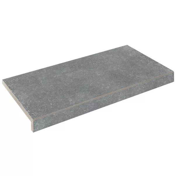 Aquaviva Granito Gray бортовая плитка Г-образная 595x345x50(20) мм
