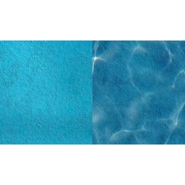 Haogenplast Light Blue 3D ПВХ пленка для бассейна (лайнер) с акриловым лаковым покрытием 1.65 м, текстура - Фото №2
