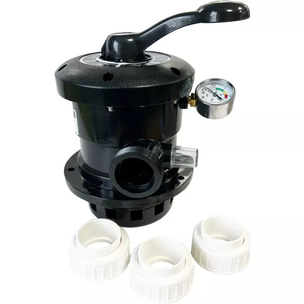 Jazzi шестипозиционный кран фильтров с верхним подключением 1 1/2