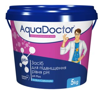 AquaDoctor pH plus 25 кг средство для увеличения уровня pH 
