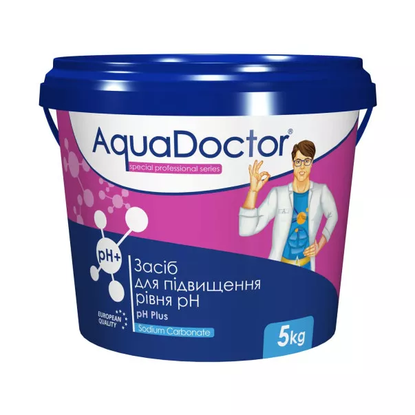 AquaDoctor pH plus 25 кг средство для увеличения уровня pH 