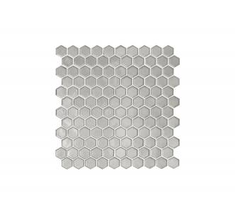 Serapool Hexagon Platinum порцеляновий мозаїка для басейну на сітці