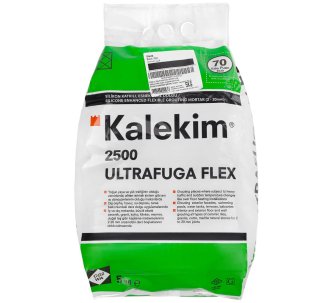 Еластична затирка для швів з силіконом Kalekim Ultrafuga Flex 2555 Чорний (5 кг)
