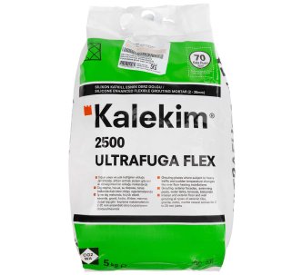 Эластичная затирка для швов с силиконом Kalekim Ultrafuga Flex 2538 Багамы бежевый (5 кг)