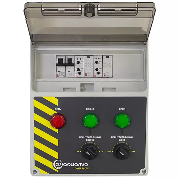 Панель управління для переливний ємністю Aquaviva Overflow 230В, 5 зондів