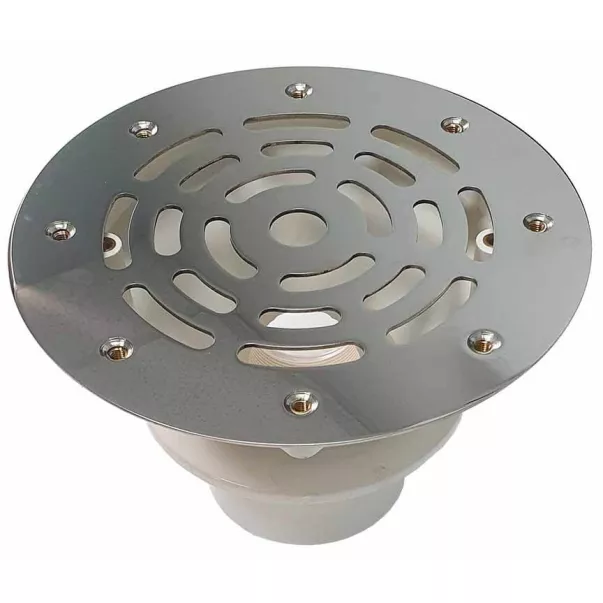 AquaDyne Нержавеющая крышка на донный слив для бассейна - Фото №2