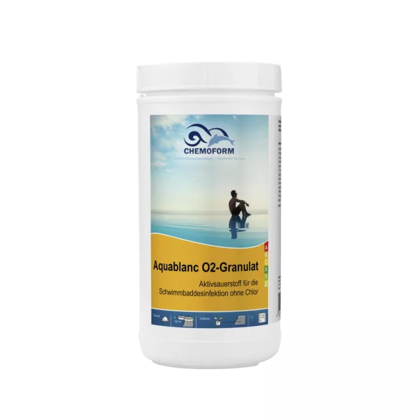 Chemoform Aquablanc O2 Sauerstoffgranulat (гранулят) активный кислород для бассейна 1 кг
