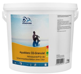 Chemoform Aquablanc O2 Sauerstoffgranulat перекись для бассейна в гранулах 5 кг