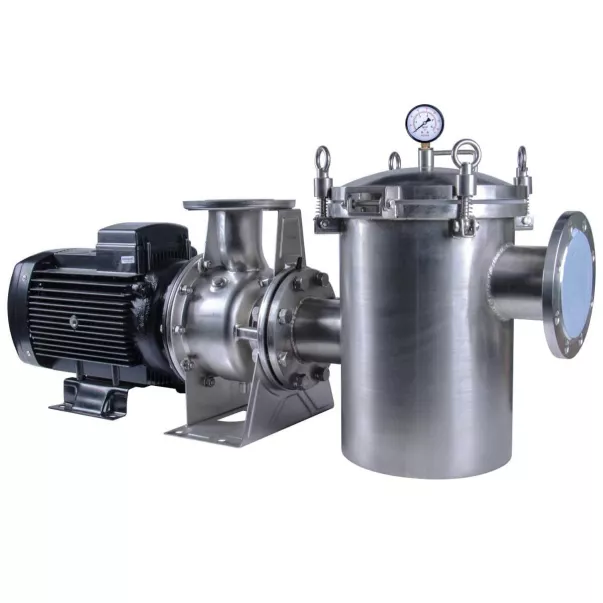 AquaViva LX SCA80-65-125/7.5T, 109 м3/год, 7,5 кВт, 400 В насос для басейну