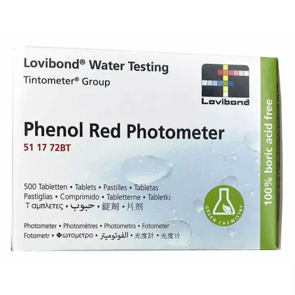 Lovibond запасные таблетки для фотометра Scuba рН