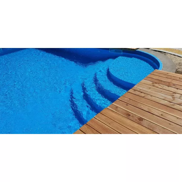 Haogenplast OgenFlex ПВХ лайнер противоскользящий с акриловым лаковым покрытием, 1.65 м - Фото №7