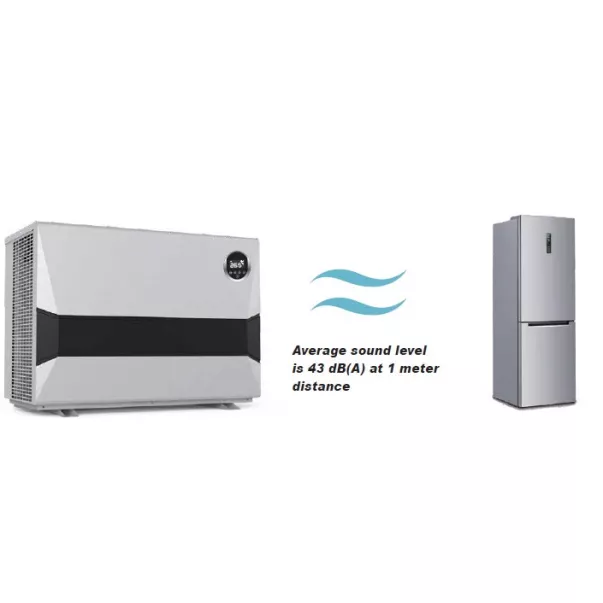 AquaSilence InverPad ASC90 9 кВт інверторний тепловий насос для басейну тепло-холод - Фото №4