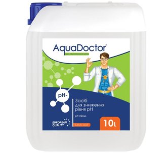 AquaDoctor pH Minus (Серная 35%) средство для снижения уровня pH 10 л
