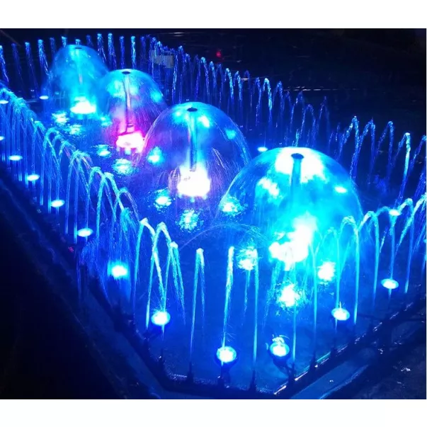 AquaViva 9LED 9 Вт RGB прожектор для фонтана на трубу - Фото №2