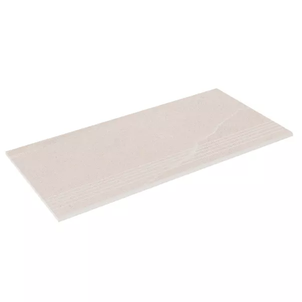 Aquaviva Montagna Light Gray бортовая прямая плитка 595x289x20 мм