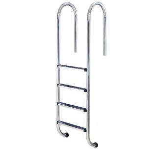 Flexinox Wall AISI-316 сходи для басейну 4 сходинки для вузького борту