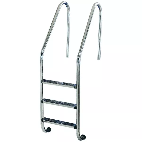Flexinox Standard AISI-316 сходи для басейну 3 сходинки для широкого борту