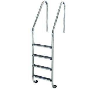Flexinox Standard AISI-316 сходи для басейну 4 сходинки для широкого борту