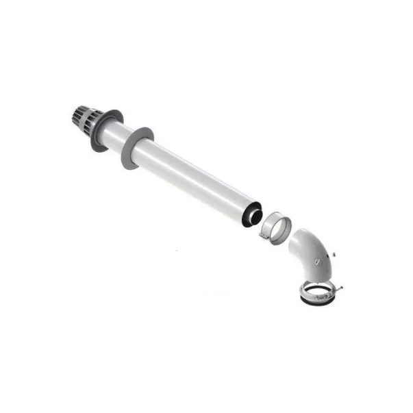 Bosch AZB 916 Ø60/100 мм коаксіальний димохід для кондценсаційного котла