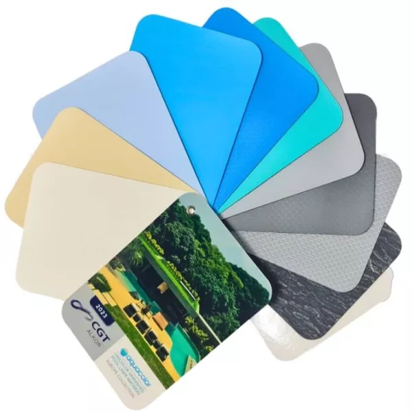CGT Alkor Antislip Pale Blue плівка для басейну (лайнер) 1,65 м протиковзка - Фото №6