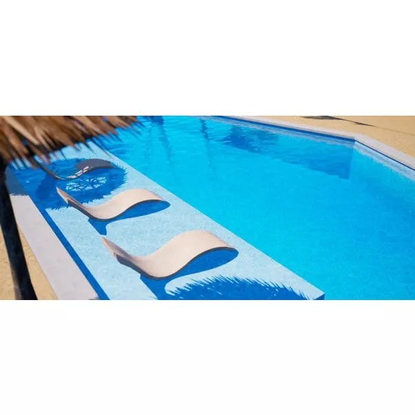 CGT Alkor Granit Blue пленка для бассейна (лайнер) 1,65 м с акриловым лаковым покрытием, текстурный - Фото №6