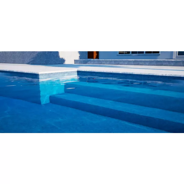 CGT Alkor Granit Blue пленка для бассейна (лайнер) 1,65 м с акриловым лаковым покрытием, текстурный - Фото №3