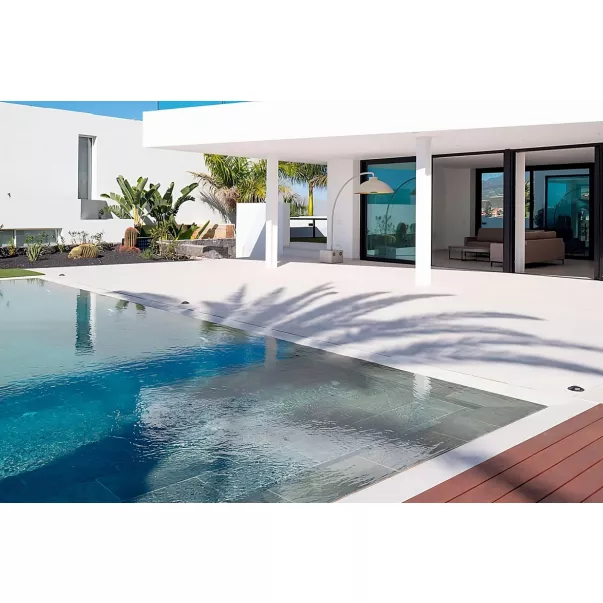 Rosa Gres Tresor Bali J62 бортовая плитка для переливного бассейна, 62,6x31x3,8 см - Фото №6